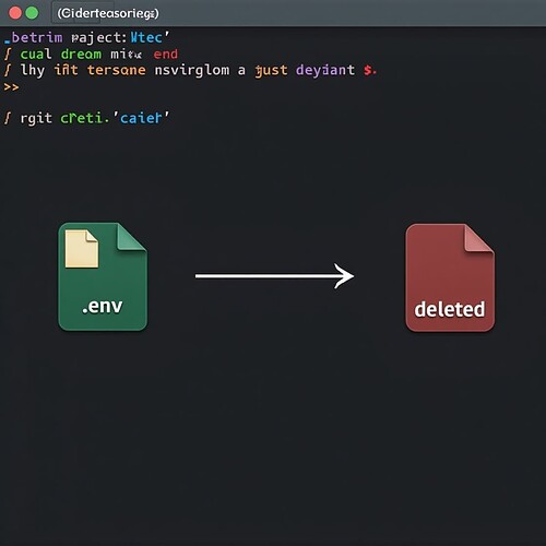 How to Recover Previously Tracked (Now Ignored) Environment Files That Were Deleted by Git