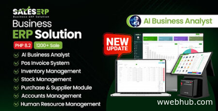 ERP v12.13 – Business ERP Solution / Product / Shop / Company Management - free
