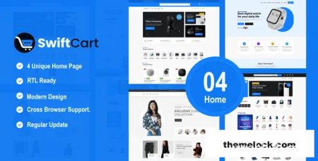 SwiftCart v1.0.2 - Multipurpose WooCommerce WordPress Theme free