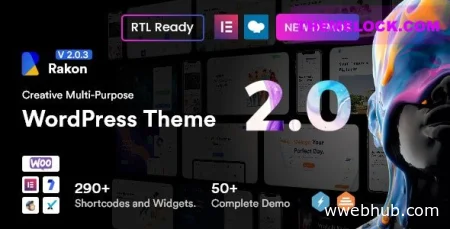 Rakon v2.2.8 - Creative Multi-Purpose WordPress Theme