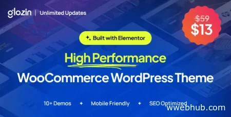 Glozin v1.1.0 - Multipurpose WooCommerce WordPress Theme