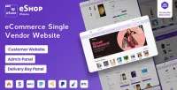 eShop Web v4.4.4 free– eCommerce Single Vendor Website Script