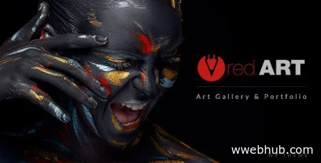 Red Art v4.0 - Artist Portfolio