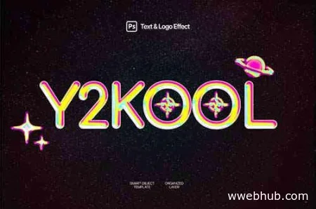 Playful Futuristic Glow Text Effect