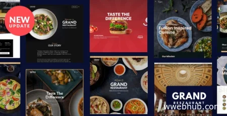 Grand Restaurant v7.0.7 - Restaurant Cafe Theme