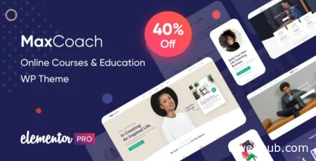 MaxCoach v3.2.6 - Online Courses & Education WP Theme