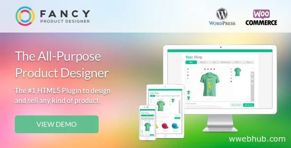 Fancy Product Designer v6.5.0 - WooCommerce plugin