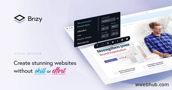 Brizy Pro v2.7.6 - WordPress Builder Plugin
