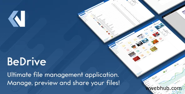 BeDrive v3.1.8 - File Sharing and Cloud Storage